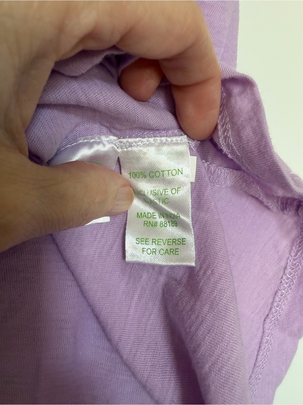 Lilly Pulitzer Purple Iris short sleeve Essie top size M - Picture 5 of 10